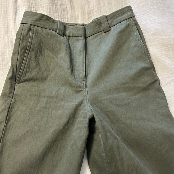 COS Green Trouser - size EU 32 (XS) Worn once, new condition. - Picture 2 of 2